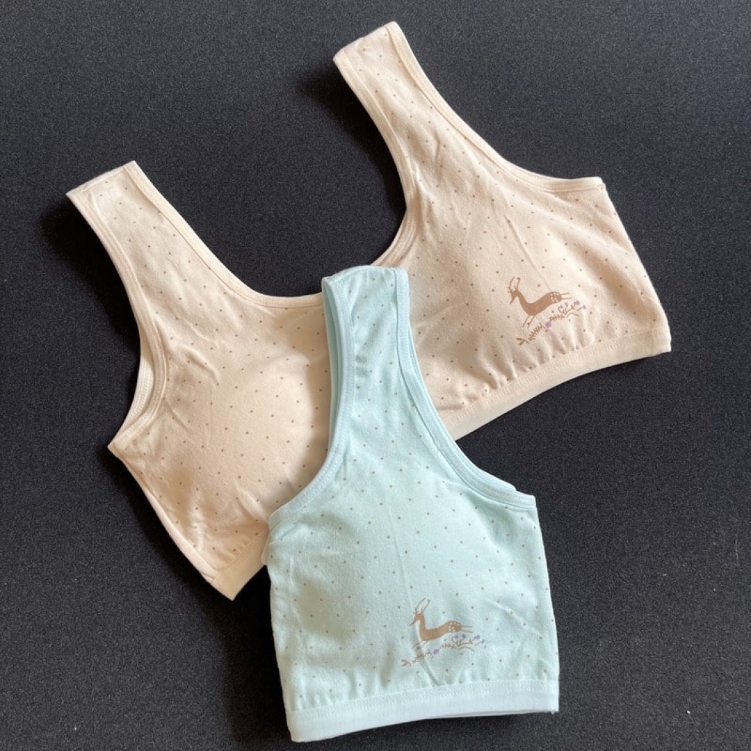 نیمتنه تمام نخ دخترانه راحتی پددار N945