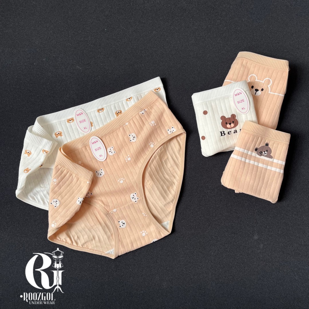 شورت کبریتی خرسی bear دخترانه