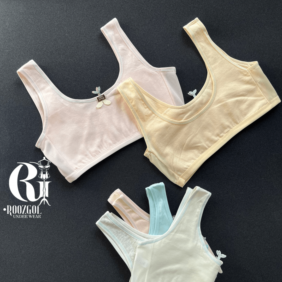 نیمتنه تمام نخ دخترانه بغل تور N884