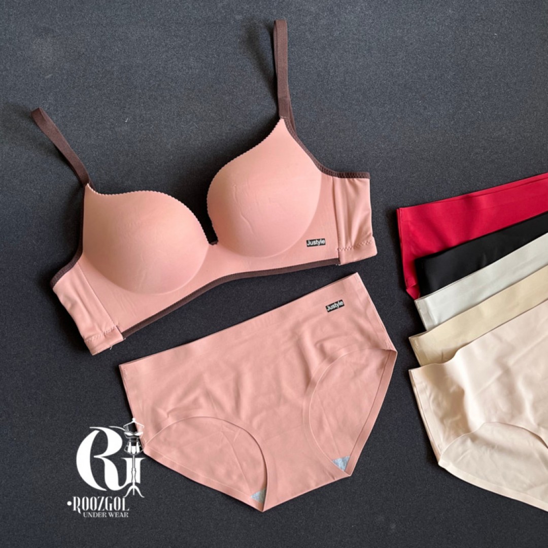 ست سوتین شورت لیزری جکدار سفارش اروپا Justyle